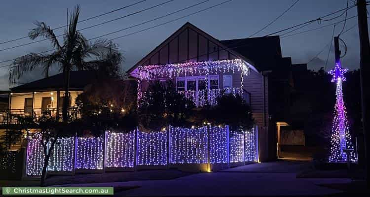 Christmas Light display at 8 Gilrey Street, Toowong