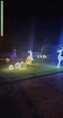 Christmas Light display at  Wilpena Terrace, Kilkenny
