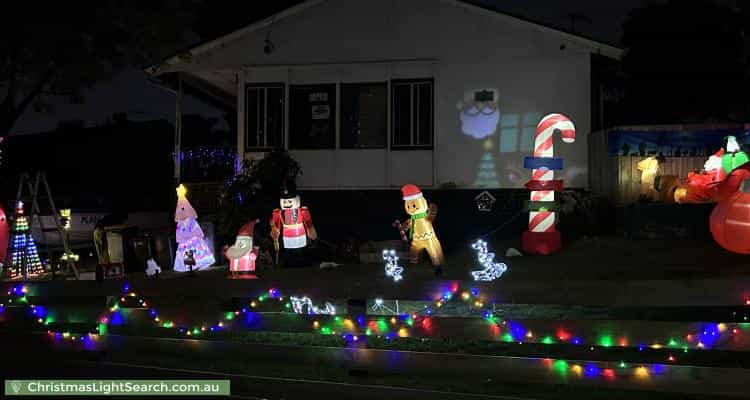 Christmas Light display at 41 Coolgardie Street, Frankston North