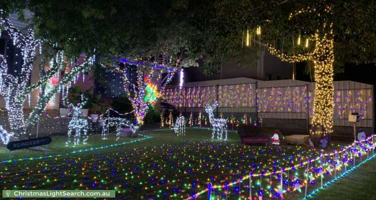 Christmas Light display at 8 Laurence Street, Rostrevor
