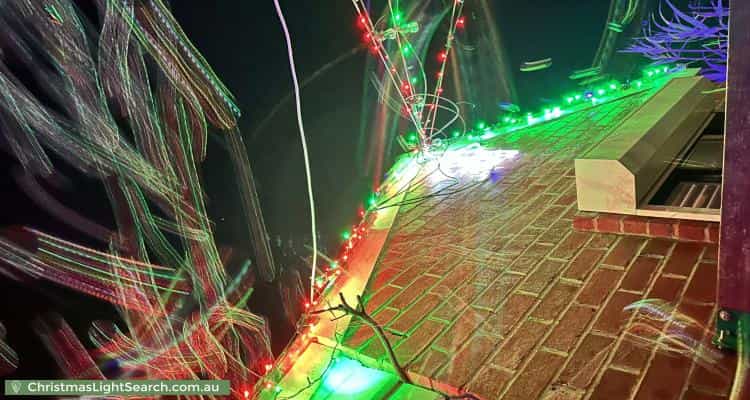 Christmas Light display at 119 Raglan Avenue, South Plympton