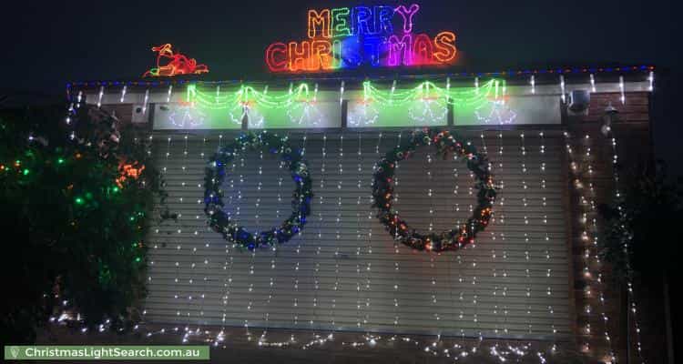 Christmas Light display at 21 Grevillea Road, Langwarrin