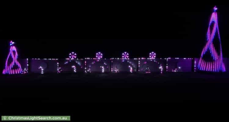 Christmas Light display at 59 Craigslea Drive, Caboolture