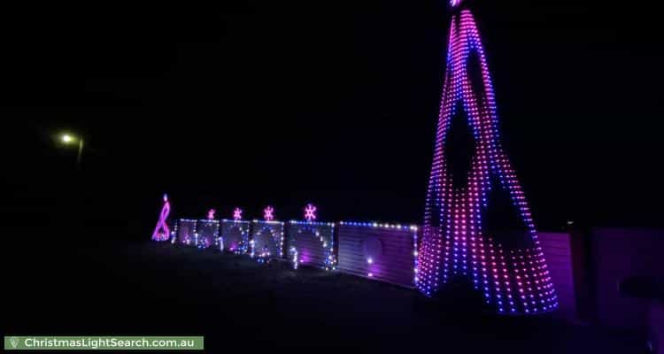 Christmas Light display at 59 Craigslea Drive, Caboolture