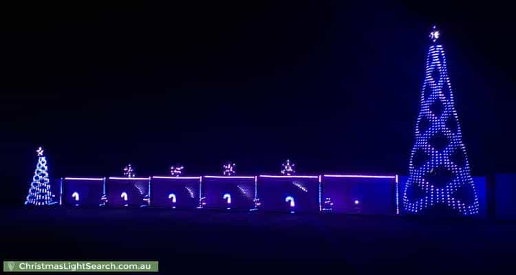 Christmas Light display at 59 Craigslea Drive, Caboolture