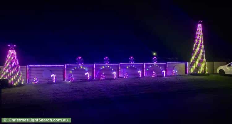 Christmas Light display at 59 Craigslea Drive, Caboolture