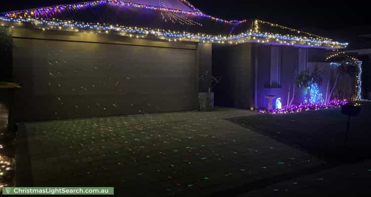 Christmas Light display at  Zaffre Street, Eglinton