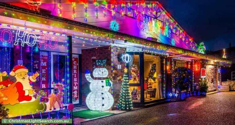 Christmas Light display at 17 Middleton Circuit, Gowrie