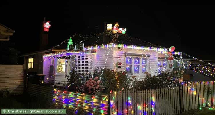 Christmas Light display at 37 Wilsons Lane, Sebastopol