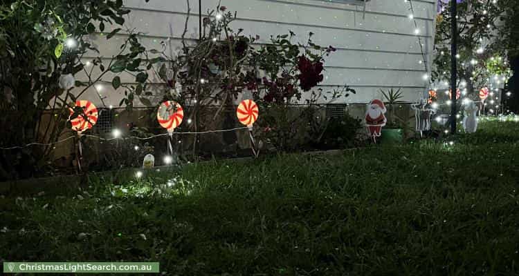 Christmas Light display at 37 Wilsons Lane, Sebastopol