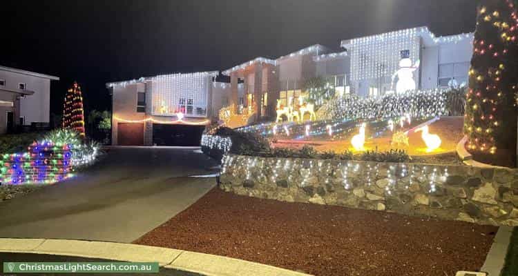 Christmas Light display at 7 Guise Place, Jerrabomberra