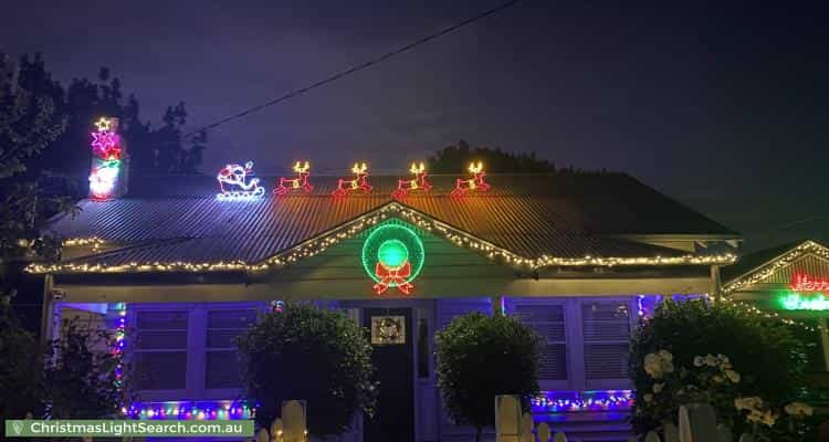 Christmas Light display at 64 McCulloch Street, Nunawading