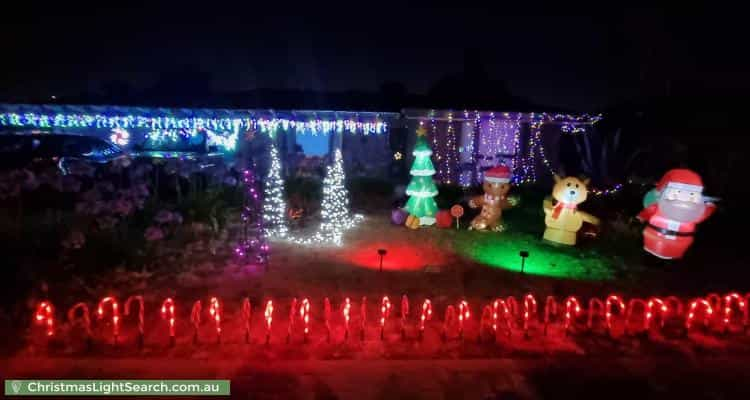 Christmas Light display at 12 Gabriella Drive, Paralowie