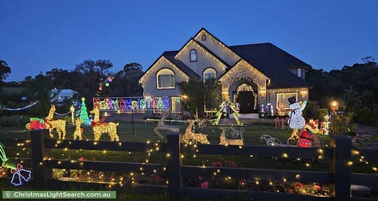 Christmas Light display at 26 Plenty Views Boulevard, Plenty