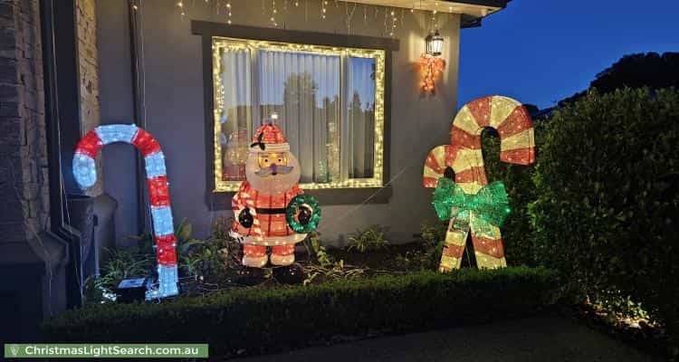 Christmas Light display at 26 Plenty Views Boulevard, Plenty