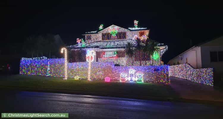 Christmas Light display at 101 Bunberra Street, Bomaderry
