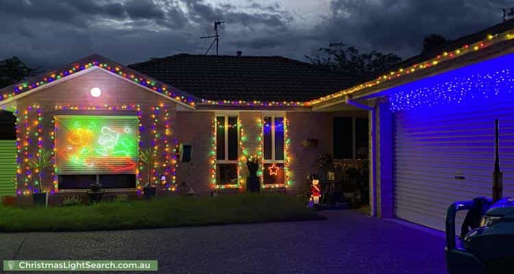 Christmas Light display at  Edith Place, Amaroo