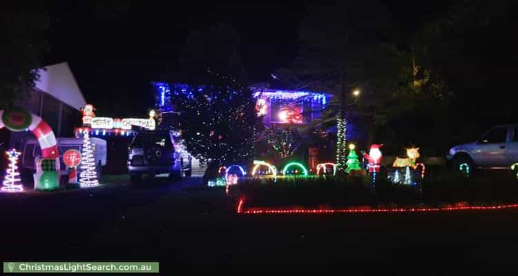 Christmas Light display at 19 Tarawal Street, Bomaderry