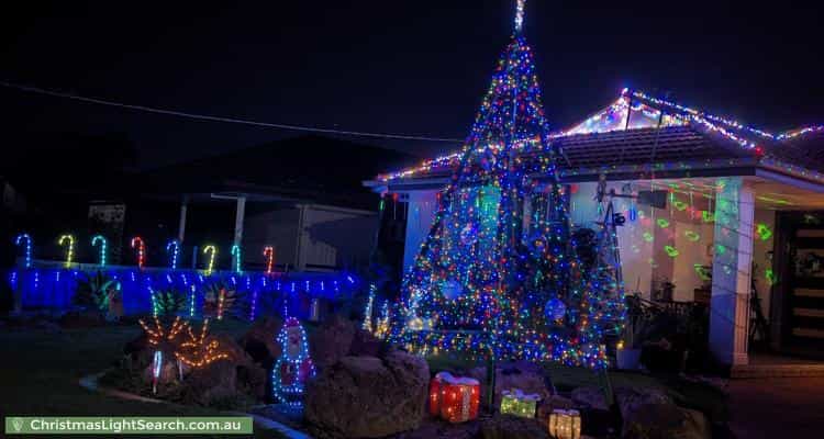 Christmas Light display at 14 Vaina Street, Werribee