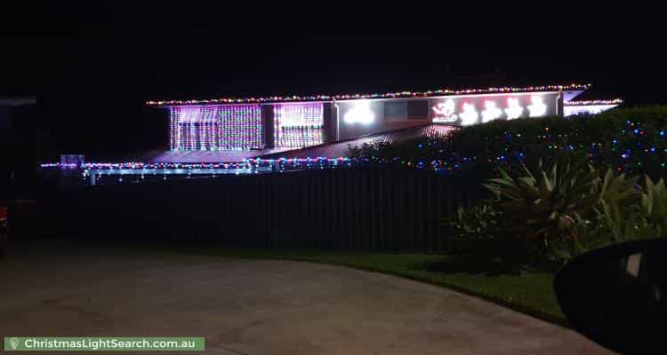 Christmas Light display at 15 Banool Circuit, Bomaderry