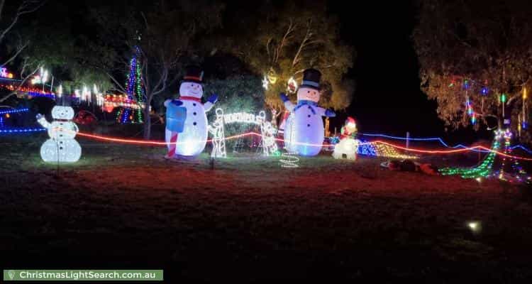 Christmas Light display at 2 Manning Boulevard, Darley