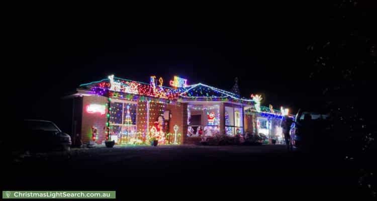 Christmas Light display at 2 Manning Boulevard, Darley