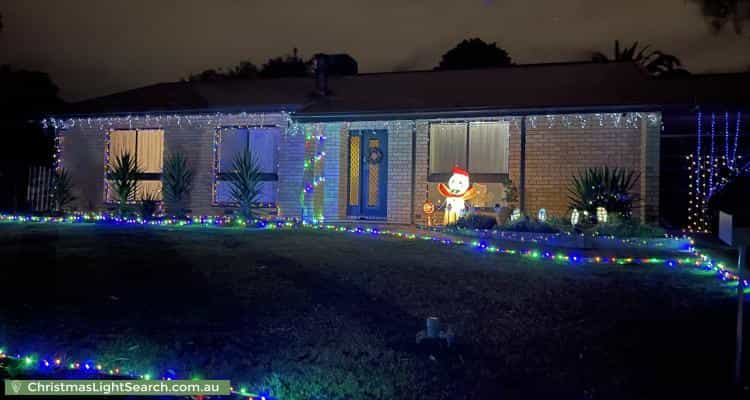 Christmas Light display at 14 Ipari Terrace, Morphett Vale