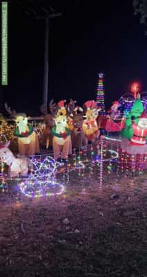 Christmas Light display at 1320 Stone Street, Chidlow