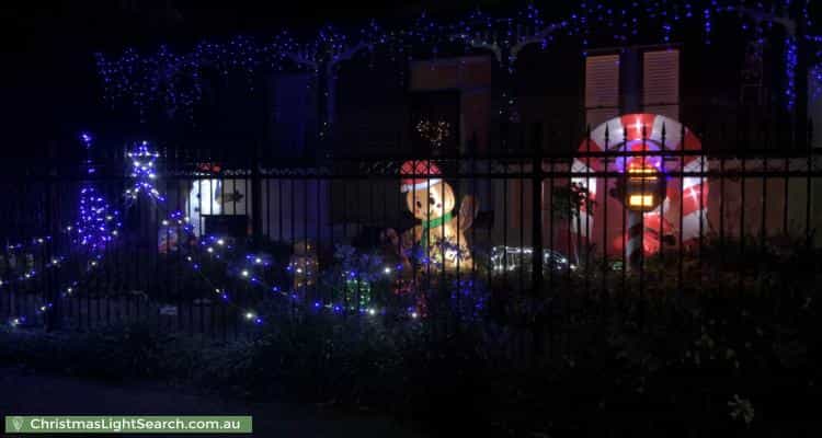 Christmas Light display at 39 Airlie Avenue, Prospect