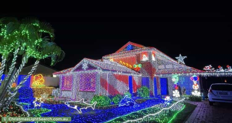 Christmas Light display at 71 McPherson Road, Sinnamon Park