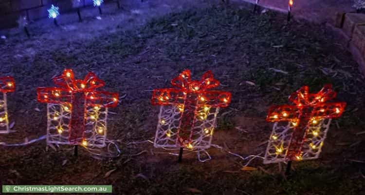 Christmas Light display at 20 Concordia Street, Boondall