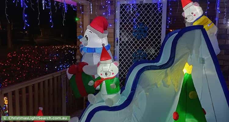 Christmas Light display at 20 Concordia Street, Boondall