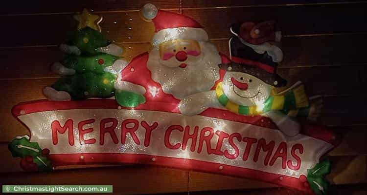Christmas Light display at 20 Concordia Street, Boondall