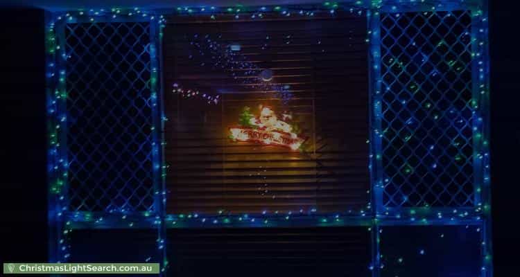 Christmas Light display at 20 Concordia Street, Boondall