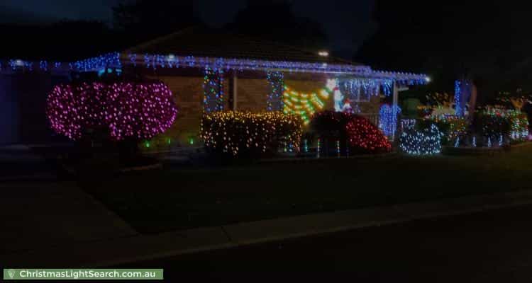 Christmas Light display at 20 Concordia Street, Boondall