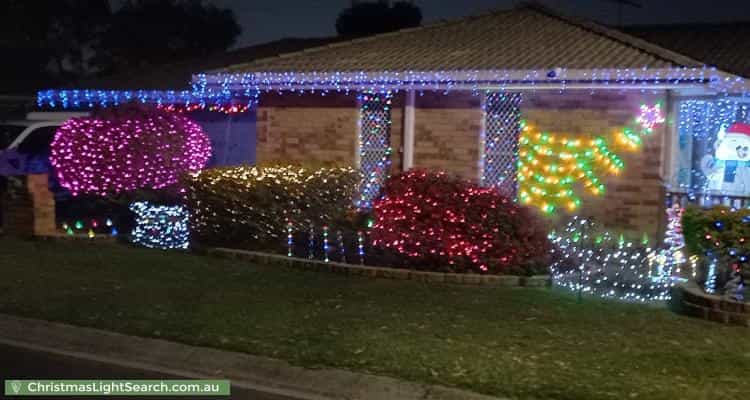 Christmas Light display at 20 Concordia Street, Boondall