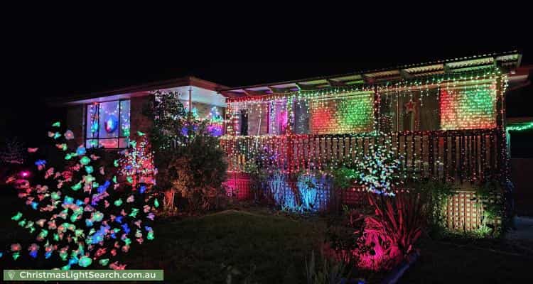 Christmas Light display at 77 Dixon Drive, Duffy