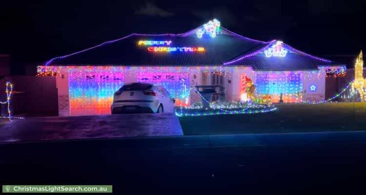 Christmas Light display at 31 Chain-O-Ponds Circuit, Mount Annan