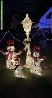 Christmas Light display at 31 Chain-O-Ponds Circuit, Mount Annan