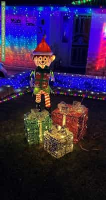 Christmas Light display at 31 Chain-O-Ponds Circuit, Mount Annan