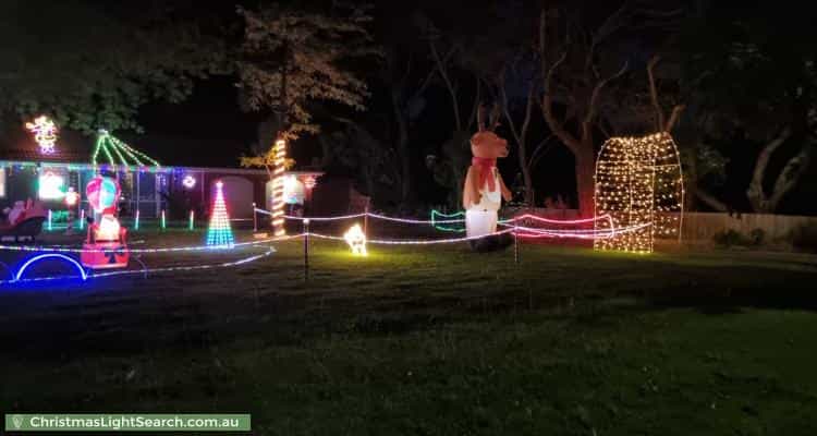Christmas Light display at 32 Collison Road, Cranbourne East