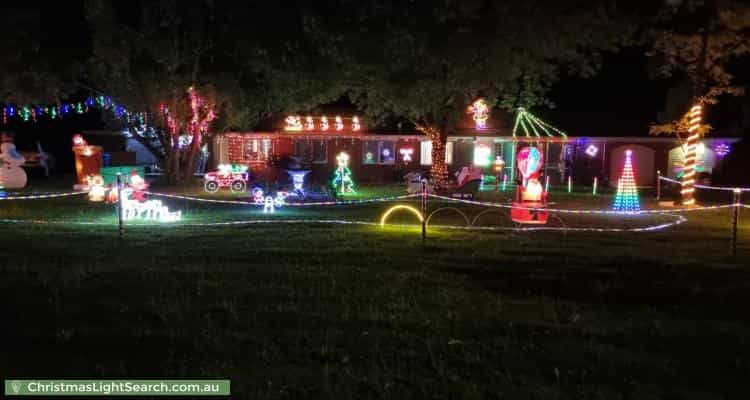 Christmas Light display at 32 Collison Road, Cranbourne East