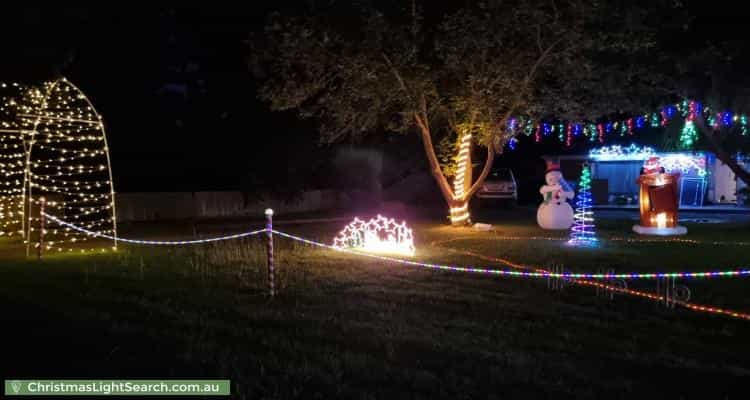 Christmas Light display at 32 Collison Road, Cranbourne East