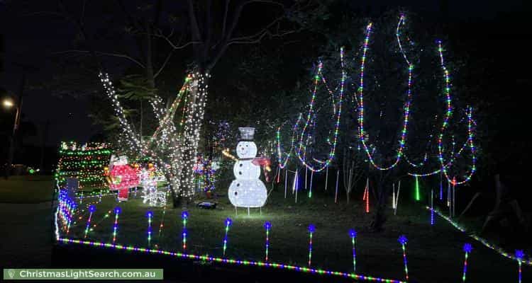 Christmas Light display at  Tomah Place, Westleigh