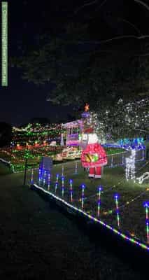 Christmas Light display at  Tomah Place, Westleigh