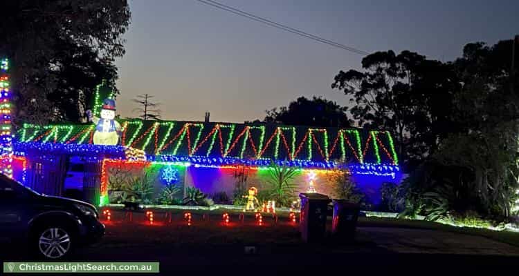 Christmas Light display at  Tomah Place, Westleigh