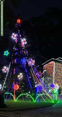 Christmas Light display at  Tomah Place, Westleigh