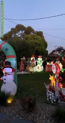 Christmas Light display at 213 Craigieburn Road, Craigieburn