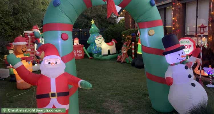 Christmas Light display at 213 Craigieburn Road, Craigieburn