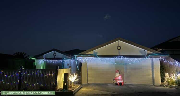 Christmas Light display at 57 Pia Drive, Rowville